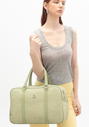 Bnt_1792 Unisex Yetişkin Çok Renkli Seyahat Çantası - 1