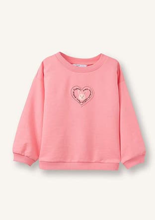 G7501A5Dfa Kız Bebek Pembe Sweatshirt - 1