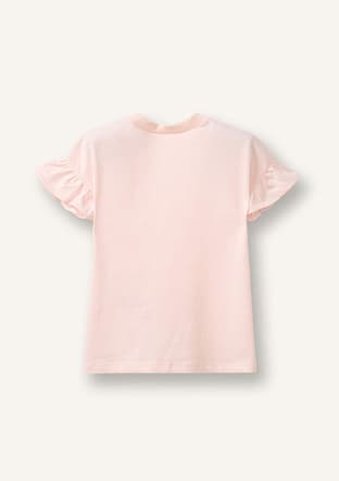 Z9212A2Dfb Kız Bebek Pembe Kısa Kol T-shirt - 2
