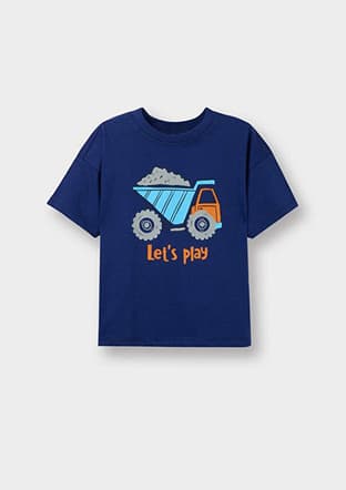G5897A5Dfa Erkek Bebek Çok Renkli Kısa Kol T-shirt - 1