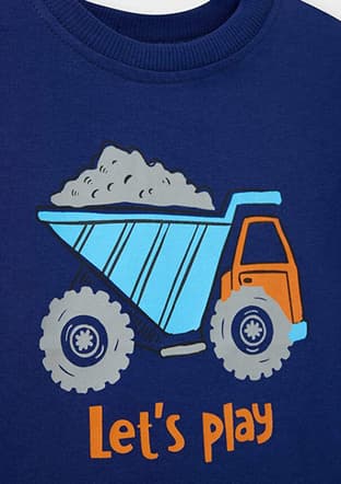 G5897A5Dfa Erkek Bebek Çok Renkli Kısa Kol T-shirt - 3