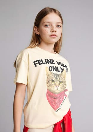 G1767A8Dfb1 Kız Çocuk Kısa Kol T-Shirt - 2
