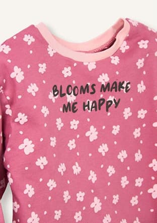 G9383A5Dfa Kız Bebek Pembe Uzun Kol T-shirt - 3