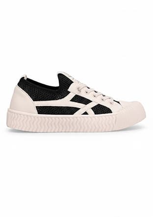 26Y420-1 Sy Kadın Siyah Sneaker - 1