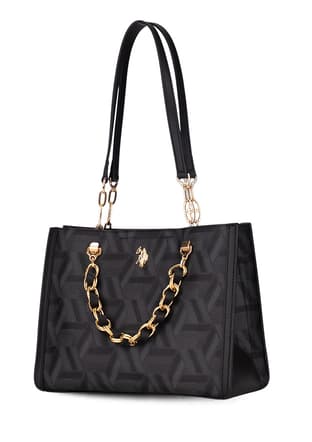 Us26100 Kadın Siyah Omuz Çantası - 3