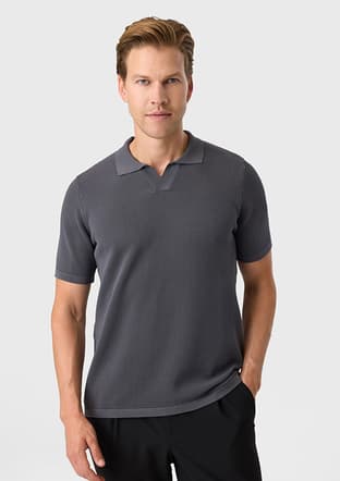 Btr4003400000 Erkek Antrasit Triko T-shirt - 3