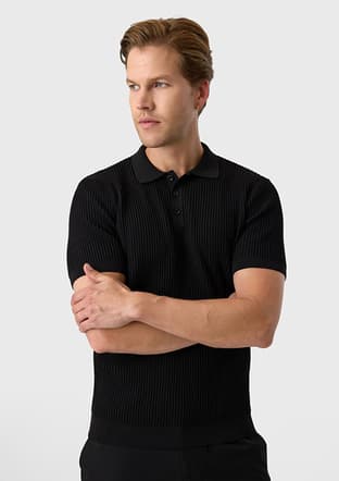 Btr4003300000 Erkek Siyah Triko T-shirt - 3