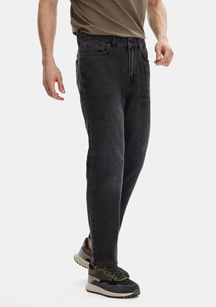 B35S35020 Erkek Gri Jean Pantolon - 3