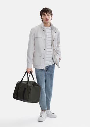 B35S35019 Erkek Mavi Jean Pantolon - 3