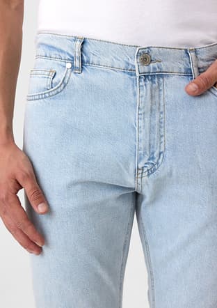 B35S35013 Erkek Lacivert Jean Pantolon - 3
