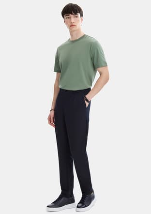 B35S33038 Erkek Lacivert Pantolon - 2