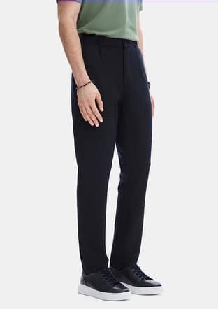 B35S33038 Erkek Lacivert Pantolon - 3