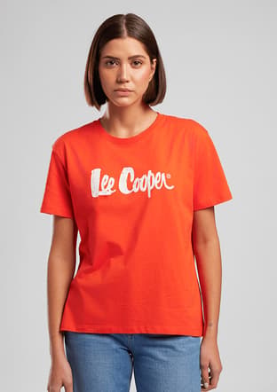 262 Lcf 242009 Kadın Turuncu O Yaka T-shirt - 2