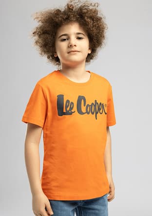 262 Lcb 242001 Erkek Çocuk Turuncu O Yaka T-shirt - 2