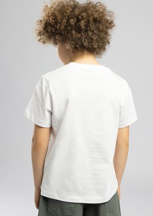 262 Lcb 242001 Erkek Çocuk Beyaz O Yaka T-shirt - 2