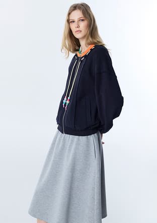 Ts1260091024 Kadın Lacivert Sweatshirt - 3