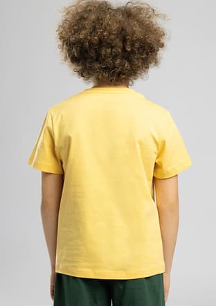 262 Lcb 242001 Erkek Çocuk Turuncu O Yaka T-shirt - 2