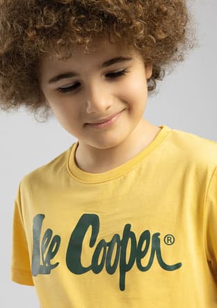 262 Lcb 242001 Erkek Çocuk Turuncu O Yaka T-shirt - 3