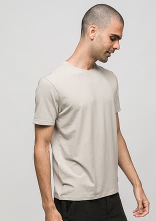 Joe41420 Erkek Gri Bisiklet Yaka T-shirt - 2