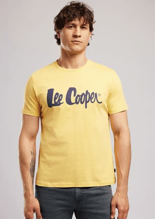 262 Lcm 242004 Erkek Turuncu O Yaka T-shirt - 1