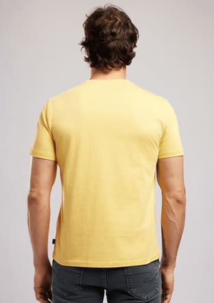 262 Lcm 242004 Erkek Turuncu O Yaka T-shirt - 2