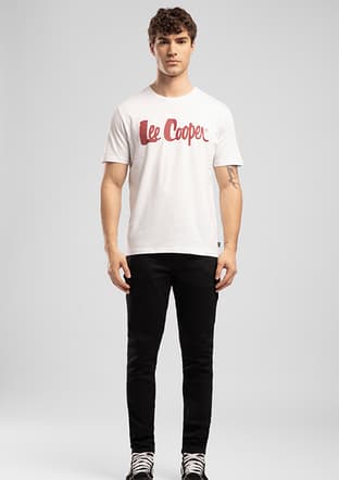 262 Lcm 242004 Erkek Beyaz O Yaka T-shirt - 1