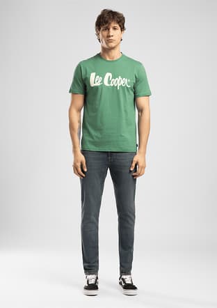 262 Lcm 242004 Erkek Yeşil O Yaka T-shirt - 1