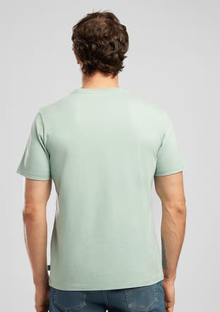 262 Lcm 242004 Erkek Yeşil O Yaka T-shirt - 3
