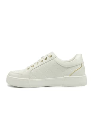 A10215907312010 Kadın Beyaz Sneaker - 3