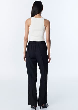 Ts1260003152 Kadın Siyah Pantolon - 3
