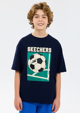 Sk2610079-3601 Erkek Çocuk Çok Renkli Oversize T-shirt - 2