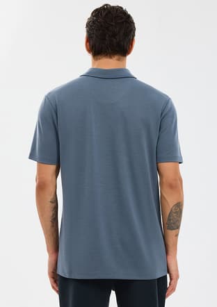 S2610080-4222 Erkek Yeşil Polo Yaka T-shirt - 3