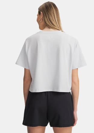 6011064-023 Kadın Gri Bisiklet Yaka T-shirt - 2
