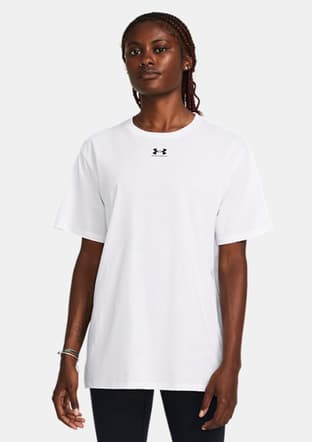 1387193-100 Kadın Beyaz Bisiklet Yaka T-shirt - 1