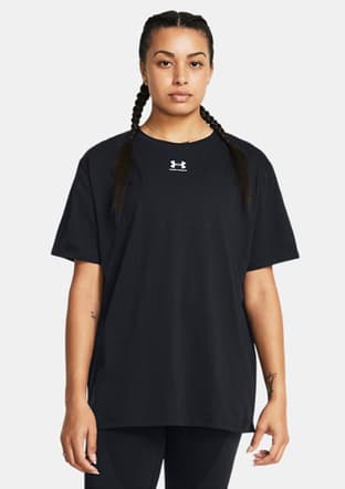 1387193-001 Kadın Siyah Bisiklet Yaka T-shirt - 1