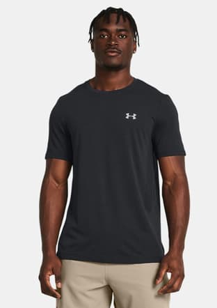 1382801-001 Erkek Siyah Bisiklet Yaka T-shirt - 1