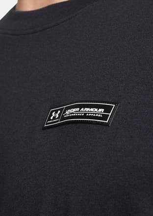 1382831-001 Erkek Siyah Bisiklet Yaka T-shirt - 3