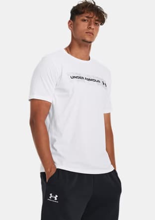 1376830-100 Erkek Beyaz Baskılı T-shirt - 1