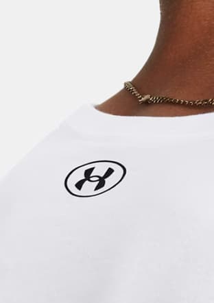1376830-100 Erkek Beyaz Baskılı T-shirt - 3