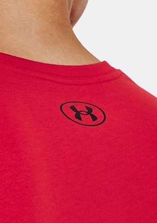 1326799-600 Erkek Kırmızı Bisiklet Yaka T-shirt - 2