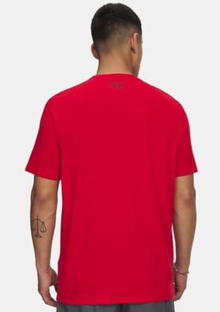 1326799-600 Erkek Kırmızı Bisiklet Yaka T-shirt - 3
