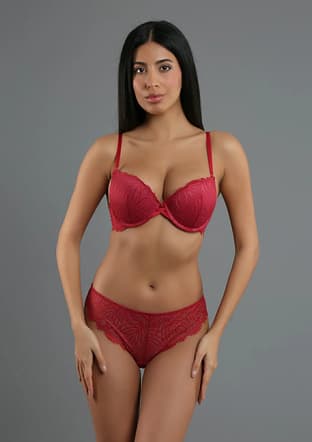 3341540000 Kadın Bordo Takım - 1