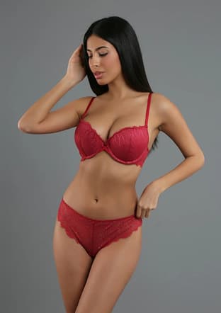 3341540000 Kadın Bordo Takım - 2