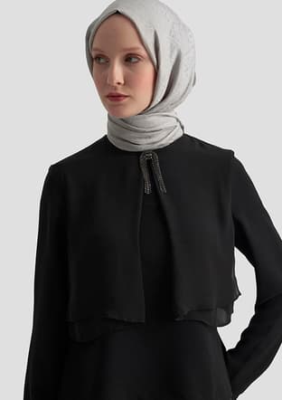 26Yt640 Kadın Siyah Pantolon - 2