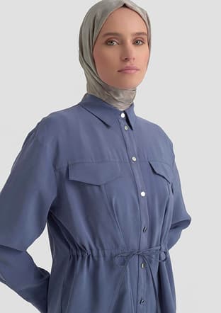 26Yt619 Kadın Lacivert Pantolon - 2
