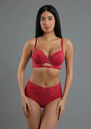 3341590000 Kadın Bordo Takım - 1