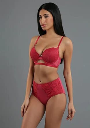 3341590000 Kadın Bordo Takım - 2