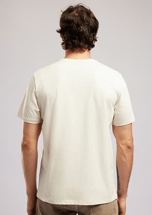 262 Lcm 242007 Erkek Bej O Yaka T-shirt - 2