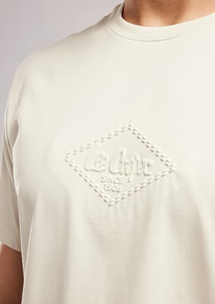 262 Lcm 242007 Erkek Bej O Yaka T-shirt - 3