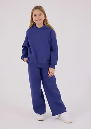 Rp3692-G Kız Çocuk Lacivert Eşofman - 1